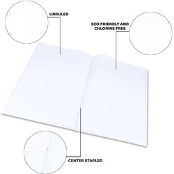 Classmate Unruled 84 pgs Reg Size Notebook